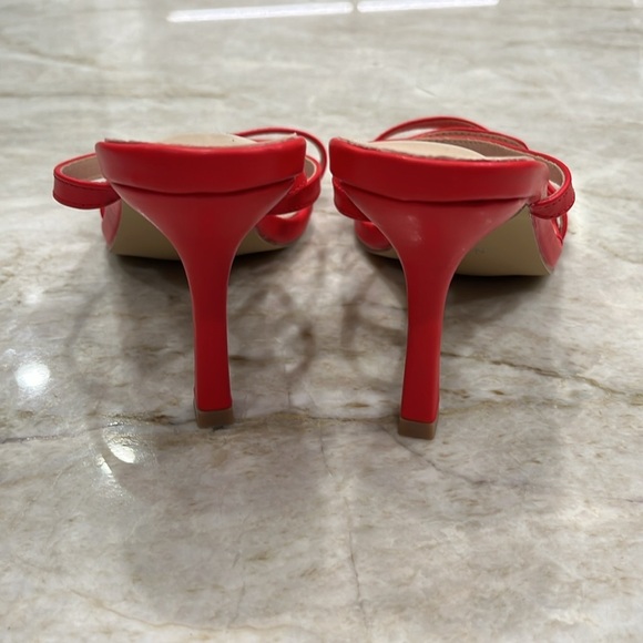 SHEIN Strappy Stiletto‎ Mules | Red | Size 9 (CN 42) - Picture 5 of 12